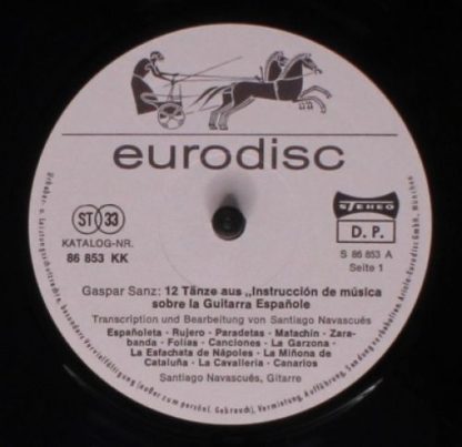 Eurodisc 86 853 KK - Spanische Gitarrenmusik - Image 4
