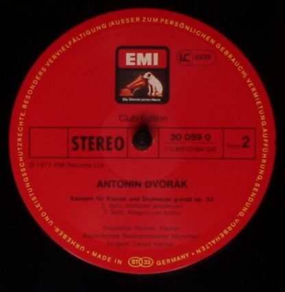 EMI 30 059 0 - Klavierkonzert G-Moll Op.33 - Image 4