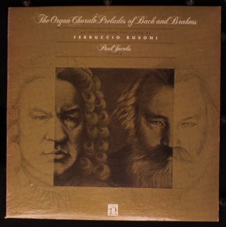 Nonesuch Records H-71375 - The Organ Chorale Preludes Of Bach An