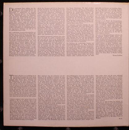 Archiv Produktion 2533 157 - Musik Für Laute: I. England - Image 2