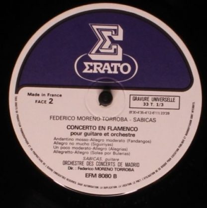 Erato FFM 8080 - Deux Concertos Pour Guitare - Image 4