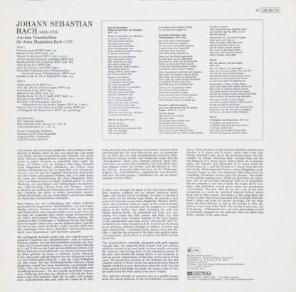 EMI Electrola 1C 065-99 719 - Aus Dem Notenbüchlein Der Anna Mag - Image 2