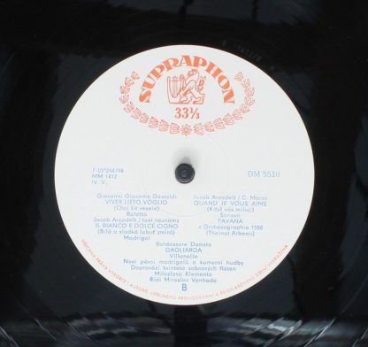 Supraphon DM 5510 - Prague Madrigal Singers - Image 2
