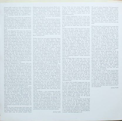Archiv Produktion 2533 113 - Lamentationes Jeremiae / Missa Tres - Image 3