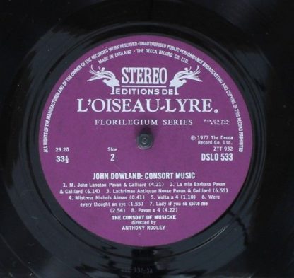 L'Oiseau-Lyre DSLO 533 - Musique D'ensembles - Image 4
