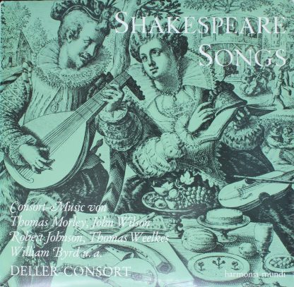 Harmonia Mundi HMS 202 - Shakespearean Songs And Consort Music