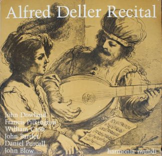 Harmonia Mundi HM 30 708 M - Alfred Deller Recital