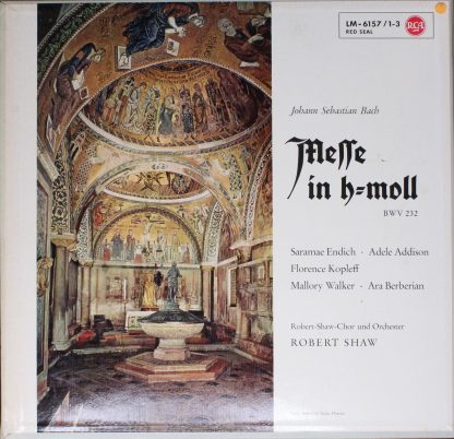 RCA Red Seal LM-6157/ 1-3 - Messe In H=Moll