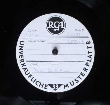 RCA Red Seal LM-6157/ 1-3 - Messe In H=Moll - Image 6
