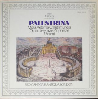 Archiv Produktion 2533 322 - Missa Aeterna Christi Munera / Orat