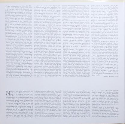 Archiv Produktion 2533 322 - Missa Aeterna Christi Munera / Orat - Image 3