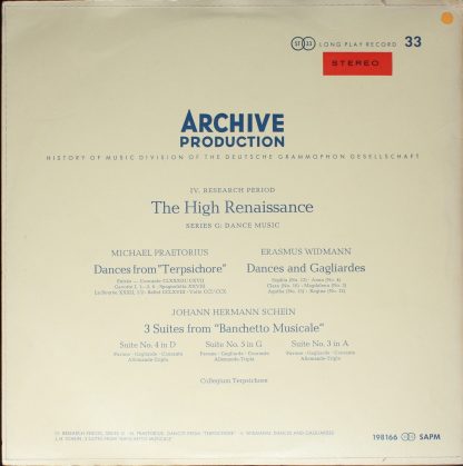 Archiv Produktion 198 166 SAPM - Daentze Aus "Terpsichore" ‧ Dae - Image 2