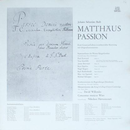 Telefunken SAWT 9572/75-A - Matthäus-Passion - Image 3