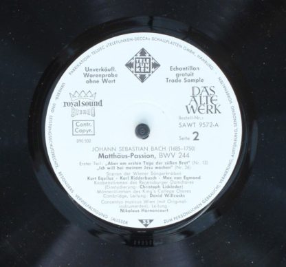 Telefunken SAWT 9572/75-A - Matthäus-Passion - Image 7