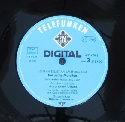 Telefunken 6.35470 EK - Motetten (BWV 225-230) - Image 7