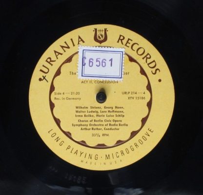 Urania Records (3) URLP 214 - The Merry Wives Of Windsor - Image 8