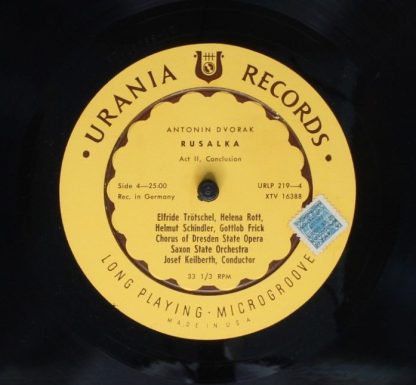 Urania Records (3) URLP 219 - Rusalka - Image 9