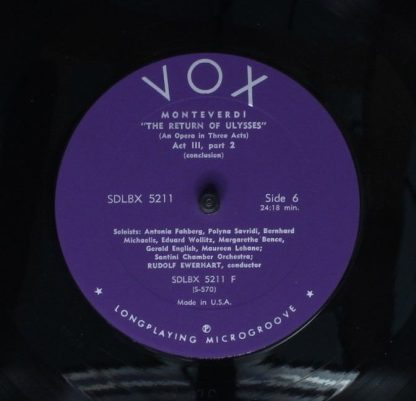 VOX (6) SDLBX 5211 - The Return Of Ulysses - Image 7