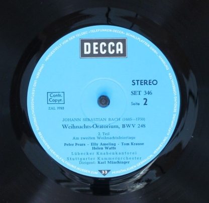 DECCA SET 346-48 - Weihnachtsoratorium - Image 6