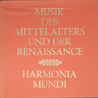 Harmonia Mundi HM 30922 XK - Musik Des Mittelalters Und Der Rena