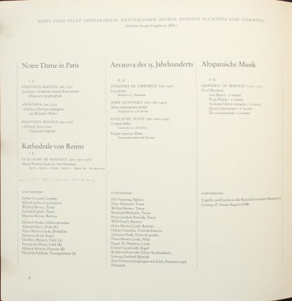 Harmonia Mundi HM 30922 XK - Musik Des Mittelalters Und Der Rena - Image 5