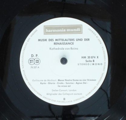 Harmonia Mundi HM 30922 XK - Musik Des Mittelalters Und Der Rena - Image 8