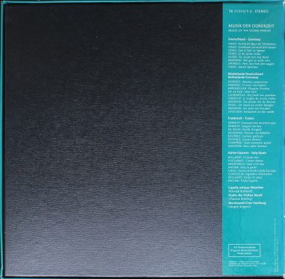 Telefunken TK 11515 - Musik Der Dürerzeit - Image 2