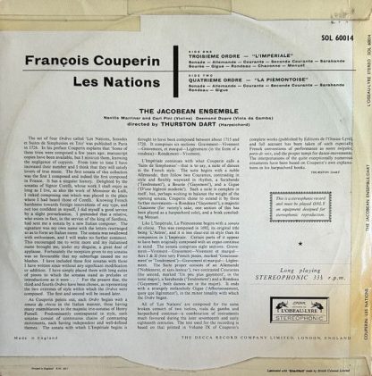 L'Oiseau-Lyre SOL 60014 - Les Nations - Image 2