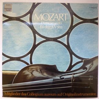 Deutsche Harmonia Mundi 1C 065-99 726 - Divertimento Es-Dur KV 5