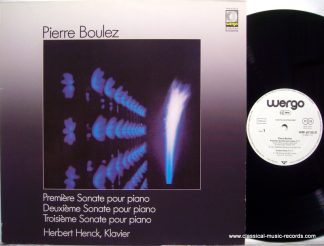 WERGO WER 60120/21 - Première Sonate Pour Piano / Deuxième Sonat
