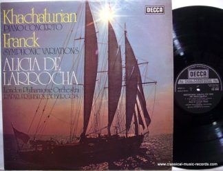 DECCA SXL 6599 - Piano Concerto / Symphonic Variations
