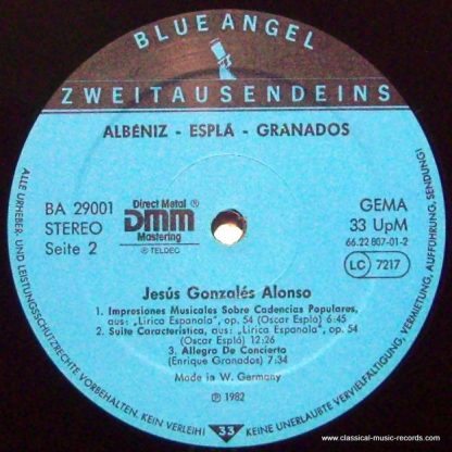 BA 29001 - ESPLA 1886-1976 Lirica Espanola ALONSO piano  + ALBE - Image 5