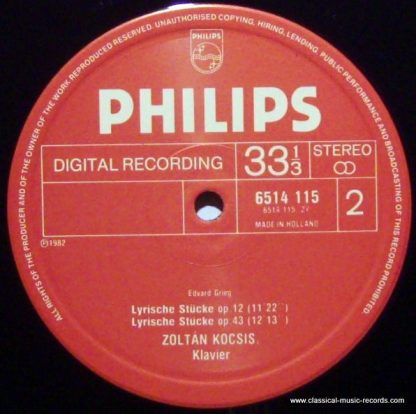 Philips 6514 115 - great AUDIOPHILE PHILIPS digital 1981 KOCSIS - Image 3