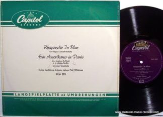 Capitol LCA 303 - Rhapsodie In Blue / Ein Amerikaner In Paris
