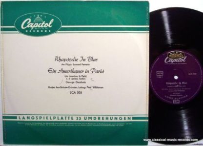 Capitol LCA 303 - Rhapsodie In Blue / Ein Amerikaner In Paris