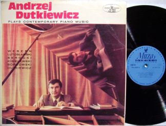 Polskie Nagrania Muza XL 0827 - Andrzej Dutkiewicz Plays Contemp