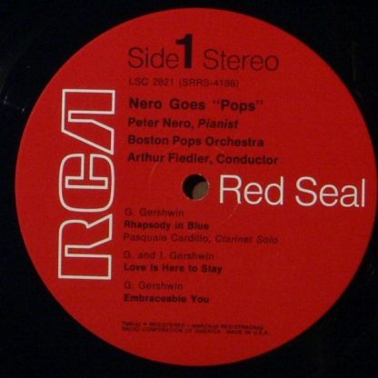 RCA Victor Red Seal LSC-2821 - Nero Goes "Pops" - Image 3