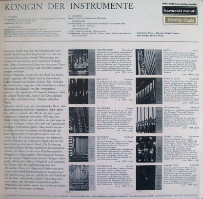 Deutsche Harmonia Mundi HMS 30 580 - Königin Der Instrumente - Image 2