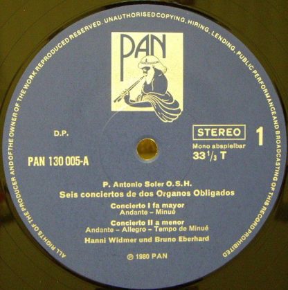 Pan (5) PAN 130 005 - Musik Für Zwei Orgeln - Image 3
