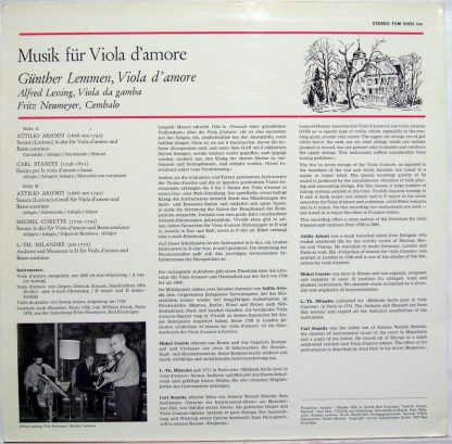FSM FSM 53 624 toc - Musik Für Viola D'Amore - Image 2