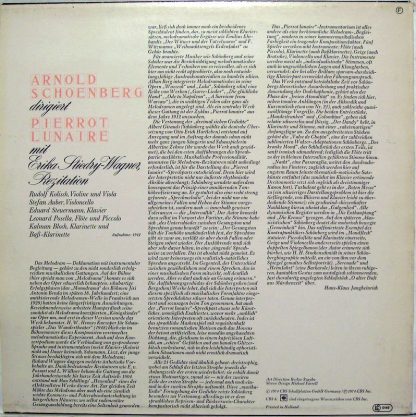 CBS 61442 - Pierrot Lunaire - Image 2