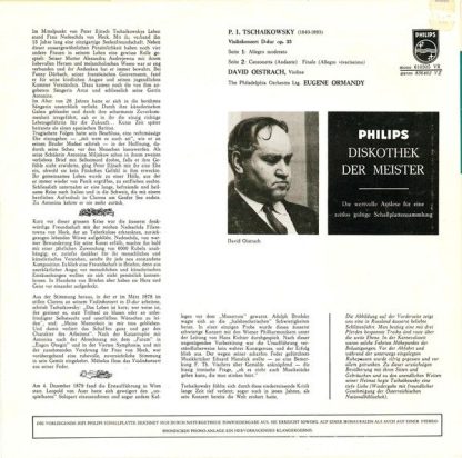 Philips 610305 VR - Violinkonzert - Image 2