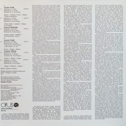 Opus 9110 0322 - Italian Baroque Music - Image 2
