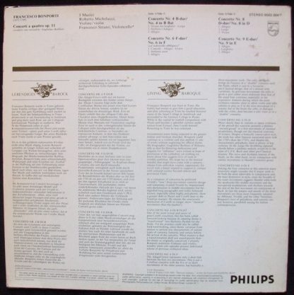 Philips 9502 004 - Concerti A Quattro Op.11 - Image 2