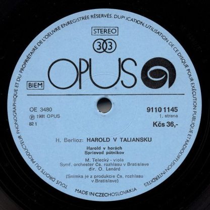 Opus 9110 1145 - Harold In Italy - Image 3