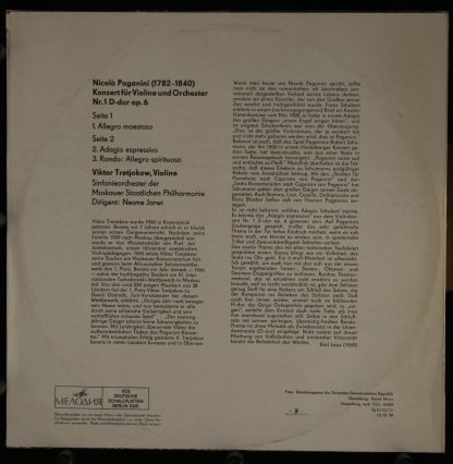 Eterna 8 26 148 - Konzert Für Violine Und Orchester Nr. 1 D-dur - Image 2