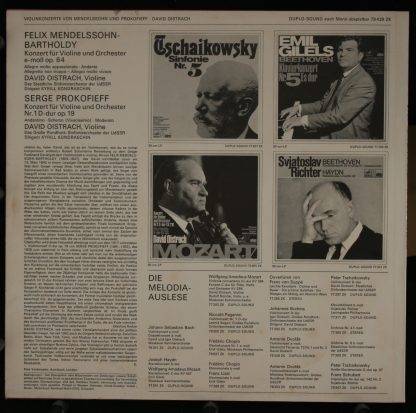 Eurodisc 78 439 ZK - Prokofieff Violinkonzert Nr.1 D-Dur Op.19/M - Image 2