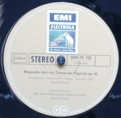 EMI 5C 063-00364 - Sergej Rachmaninow, Klavierkonzert Nr.2 C-Mol - Image 4