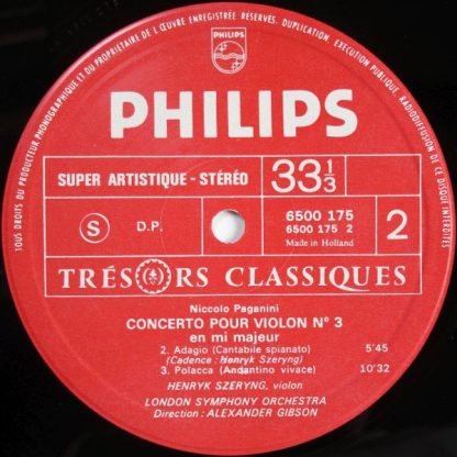 Philips 6500 175 - Concerto Per Violino N. 3 - Image 5