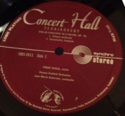 Concert Hall SMS-2411 - Violinkonzert - Image 2